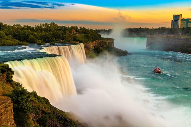 Niagara Falls Canadian Side Evening Tour & Fireworks Cruise - Key Points