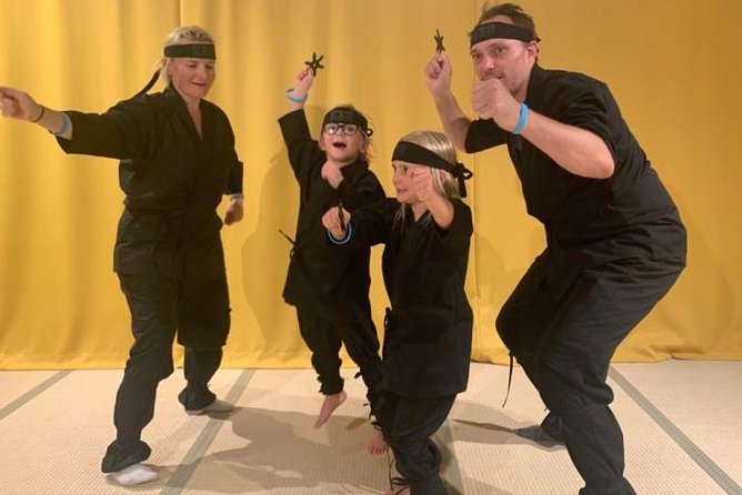 Ninja Experience in Tokyo Samurai Ninja Museum (Family & Kid ) - Key Points