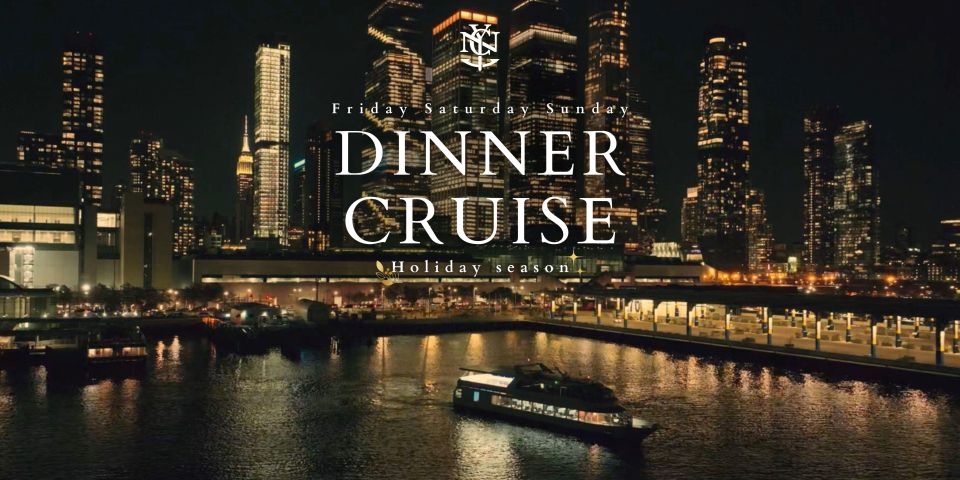 NYC: Gourmet Dinner Cruise With Live Music - Key Points