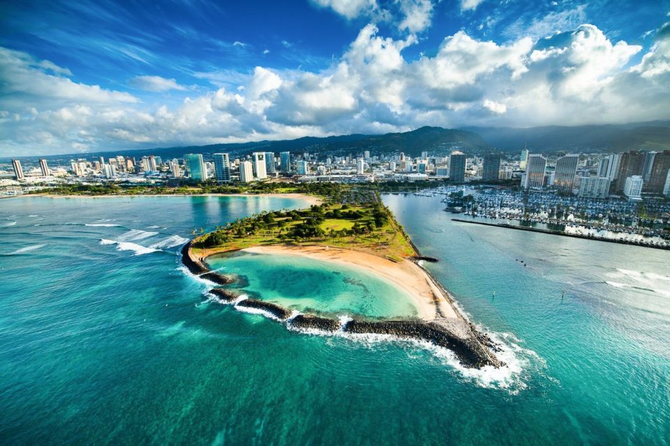 Oahu: Waikiki 20-Minute Doors On / Doors Off Helicopter Tour - Key Points
