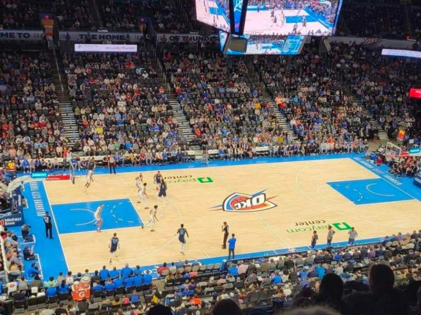 Oklahoma City: Oklahoma City Thunder Basketball Game Ticket - Key Points