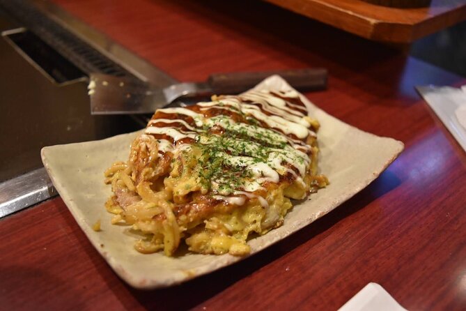 Okonomiyaki Cooking Class With Sake Free Flow Experience - Key Points