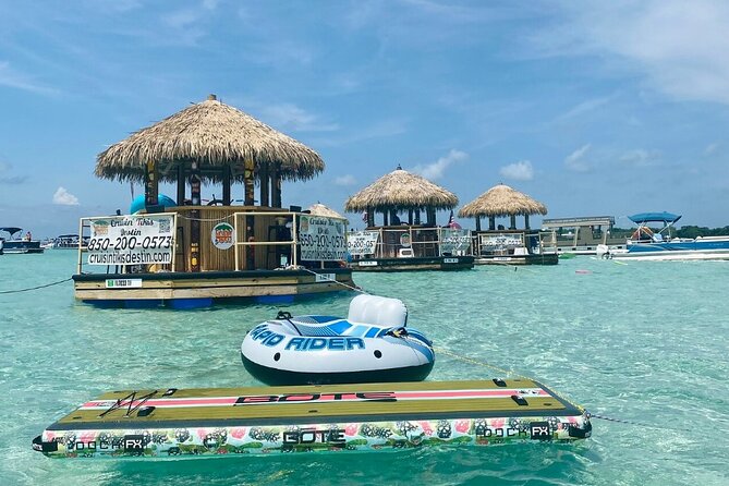 ORIGINAL Destin Tikis 3hr Crab Island Sandbar Adventure - Key Points