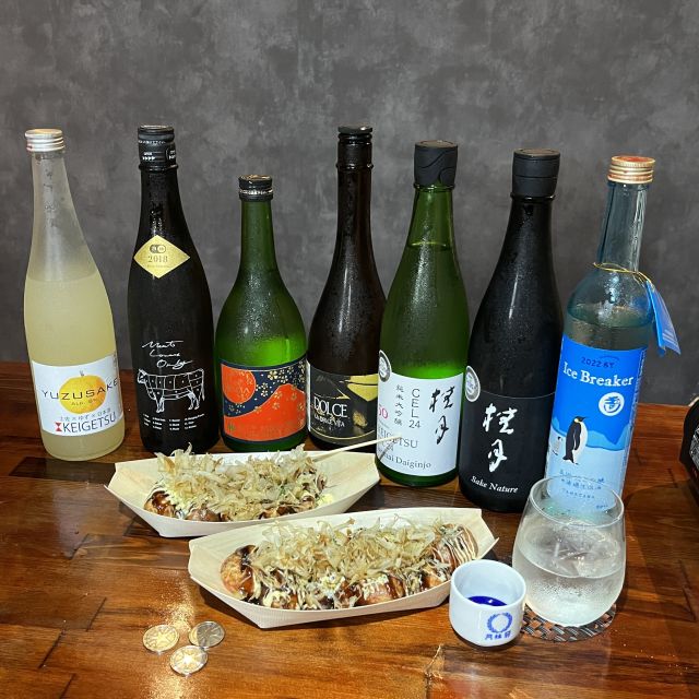 Osaka Sake Tasting With Takoyaki DIY - Key Points