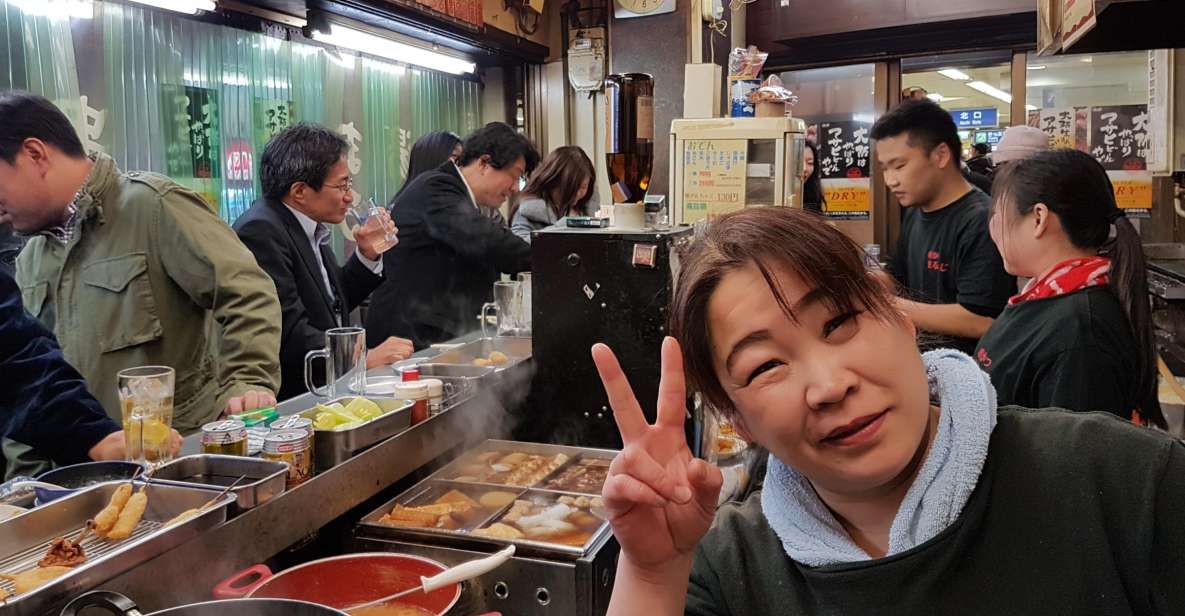 Osaka: Tenma and Kyobashi Night Bites Foodie Walking Tour - Key Points