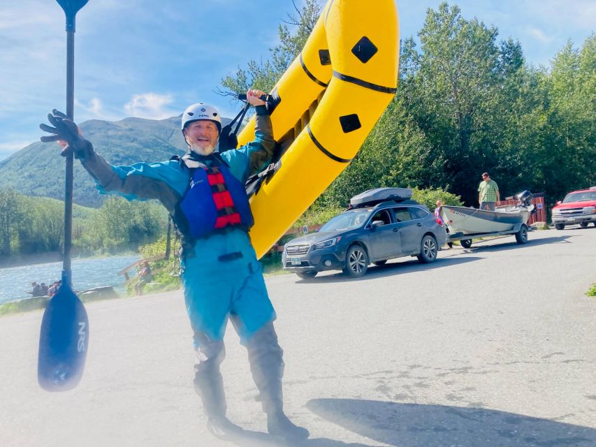 Packrafting Kenai River - Cooper Landing Departure - Key Points