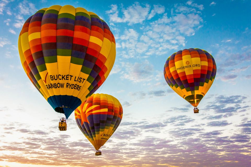 Phoenix: Hot Air Balloon Flight With Champagne - Key Points