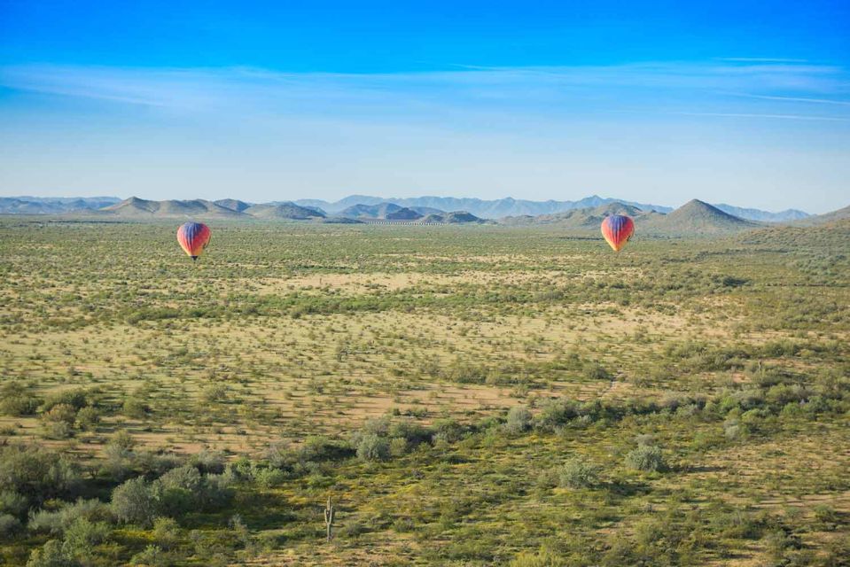 Phoenix: Hot Air Balloon Ride With Champagne and Catering - Activity Details