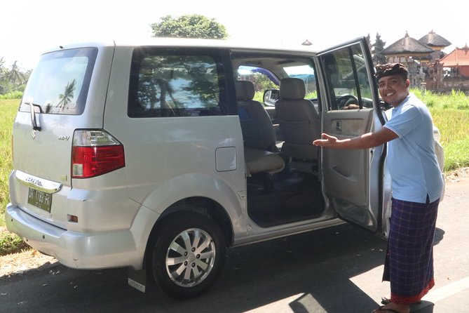 Private Bali Car Rental With Driver Experience - Key Points