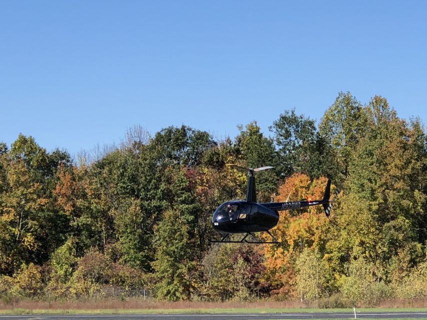 Private Fall Foliage Helicopter Tour of the Hudson Valley - Key Points