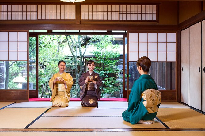 PRIVATE Kimono Tea Ceremony Gion Kiyomizu - Key Points