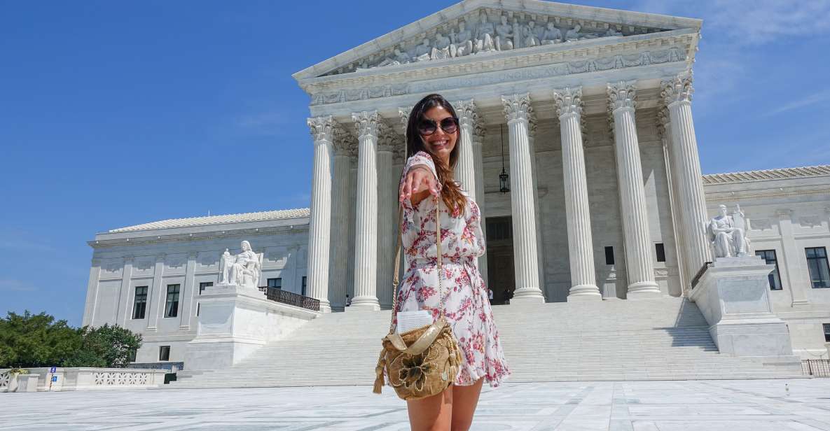 Private Photoshoot Outside the White House & Supreme Court - Key Points