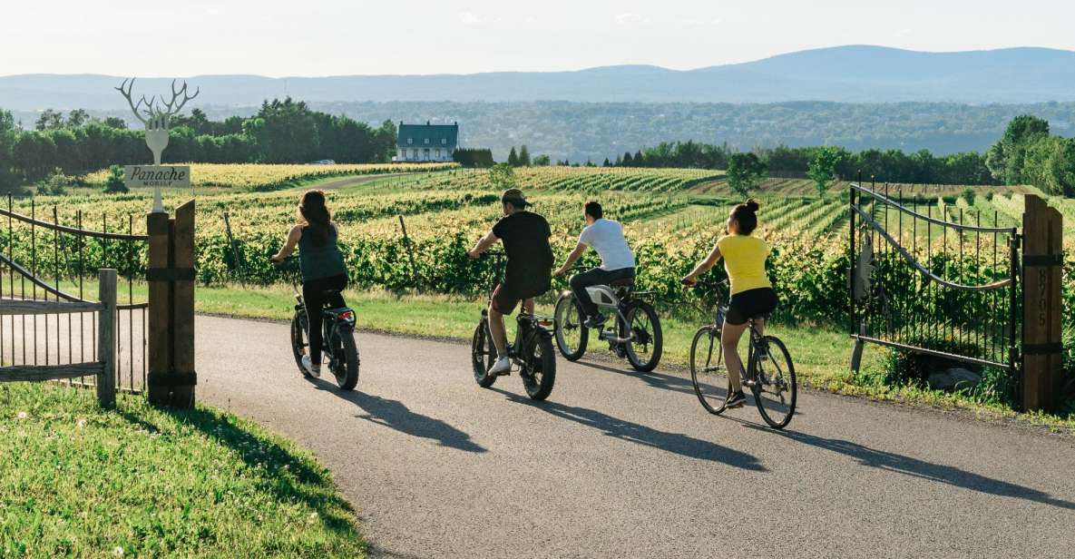 Quebec City: Electric Bike Rental on Ile D'orleans - Key Points
