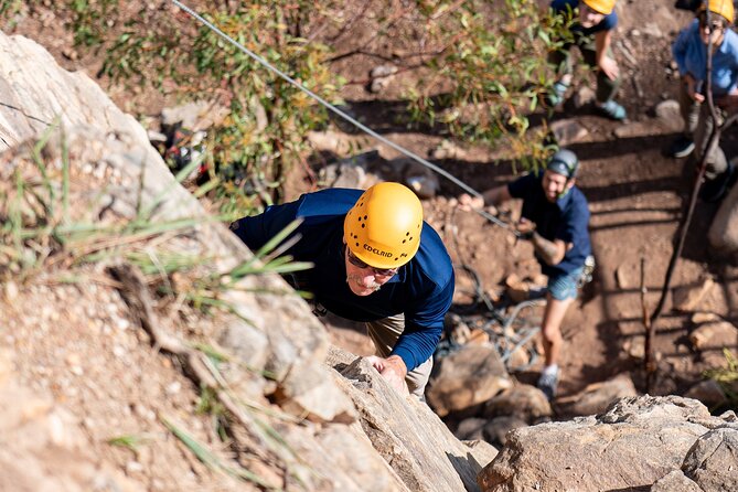 Rock Climb and Abseil - Onkaparinga River National Park - Key Points