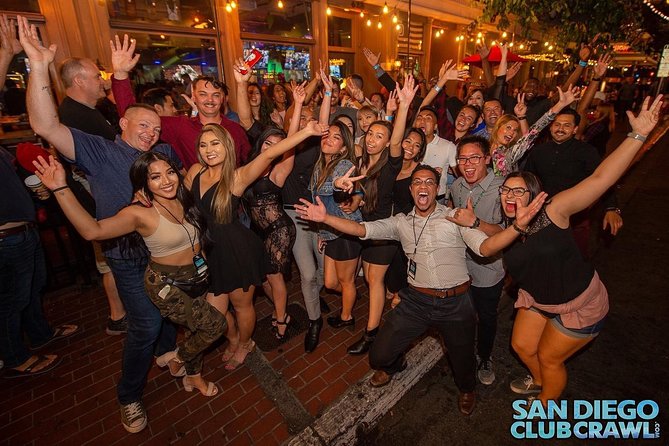 San Diego Club Crawl - Nightlife Party Tour - Key Points