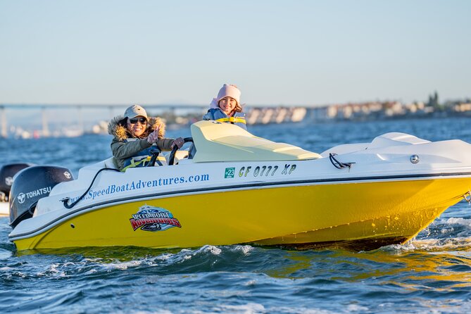 San Diego Harbor Speed Boat Adventure - Key Points