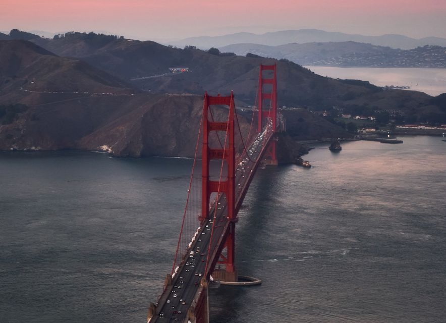 San Francisco Bay Flight Over the Golden Gate Bridge - Key Points