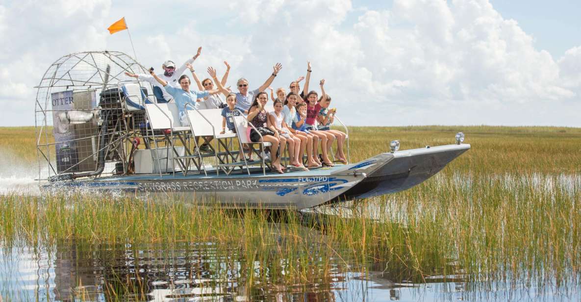 Sawgrass Park: Private 1-Hour Airboat Adventure Tour - Key Points
