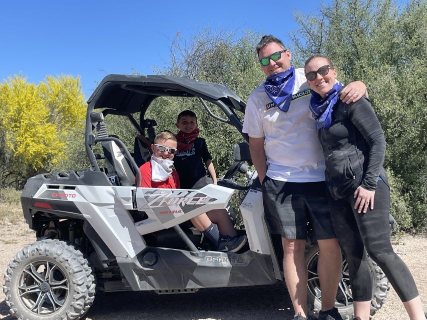 Scottsdale/Phoenix: Guided U-Drive ATV Sand Buggy Tour - Key Points