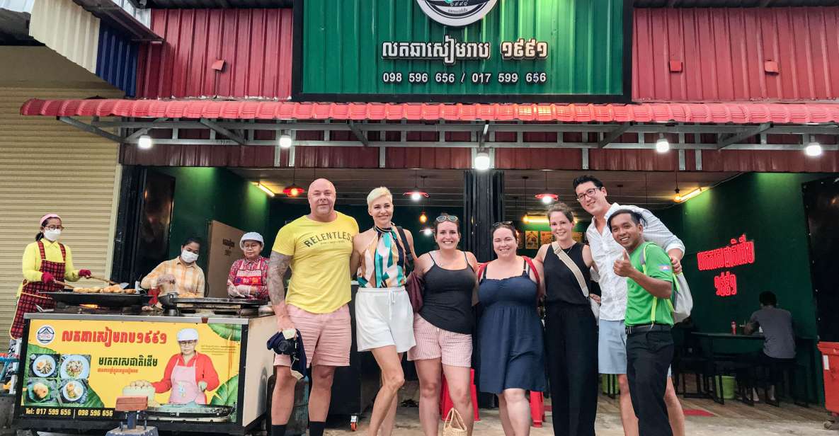 Siem Reap: Evening Food Tour - Inclusive 10 Local Tastings - Key Points