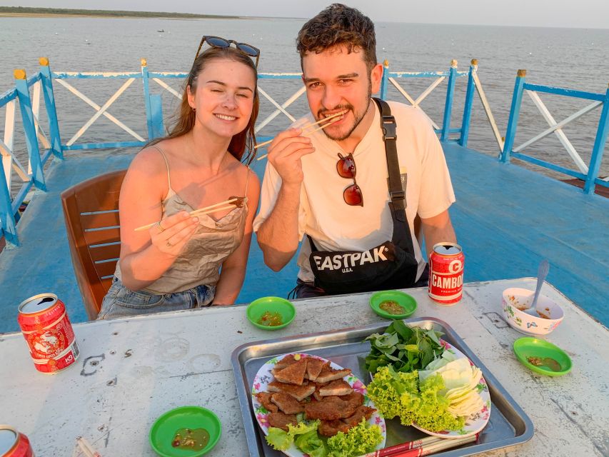 Siem Reap: Floating Village Sunset Boat Guided Vespa Tour - Key Points