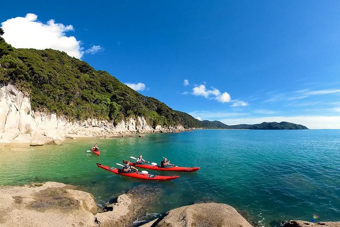Small-Group Kayak Day Tour With Return Water Taxi, Abel Tasman  - Marahau - Key Points