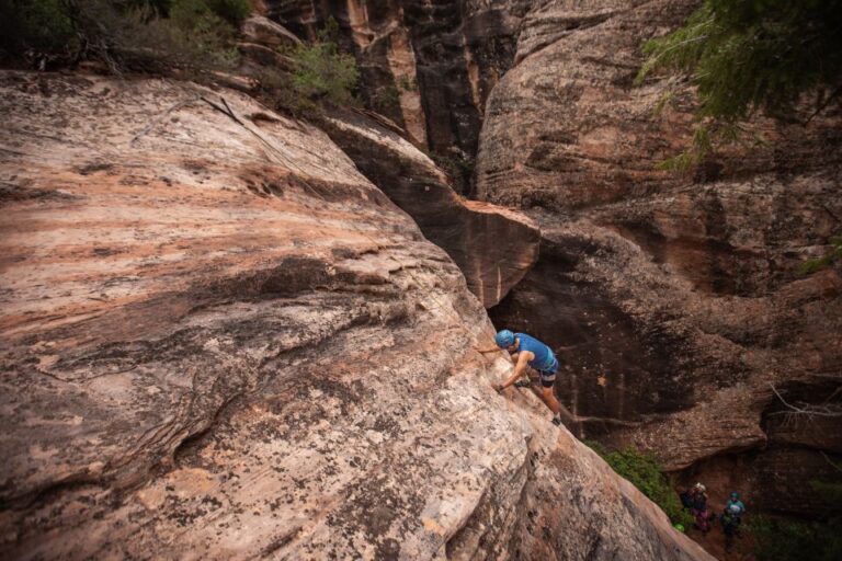 Springdale: Half-Day Canyoneering and Climbing Adventure