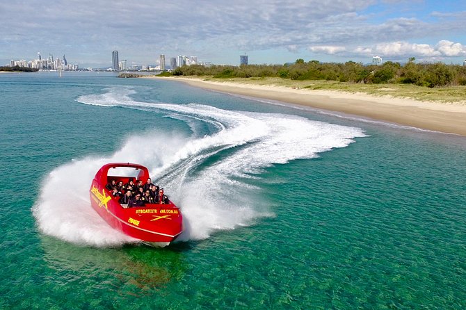 Surfers Paradise Jetboating and Surf Lesson - Key Points