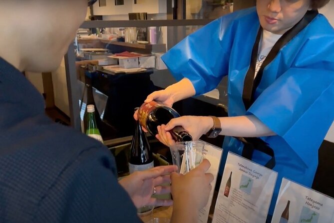Taste&Learn Main Types of Authentic Sake With an Sake Expert! - Key Points