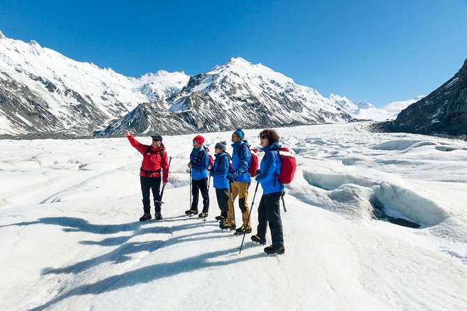 The Adventurer: Tasman Glacier Heli-hike - Key Points