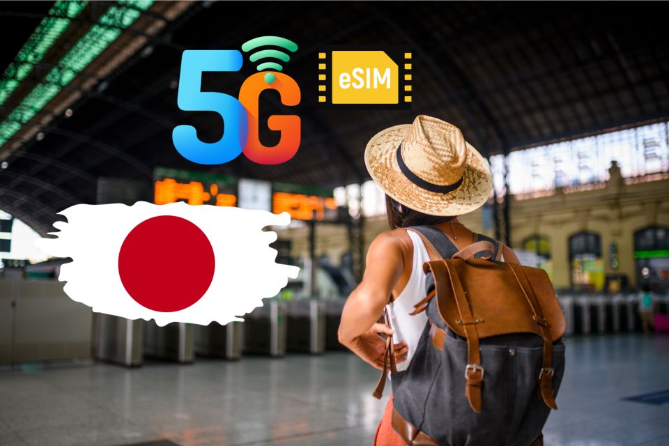 Tokyo: Esim Internet Data Plan for Japan High-Speed - Key Points