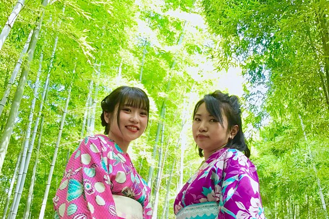 Visit to Secret Bamboo Street With Antique Kimonos! - Key Points