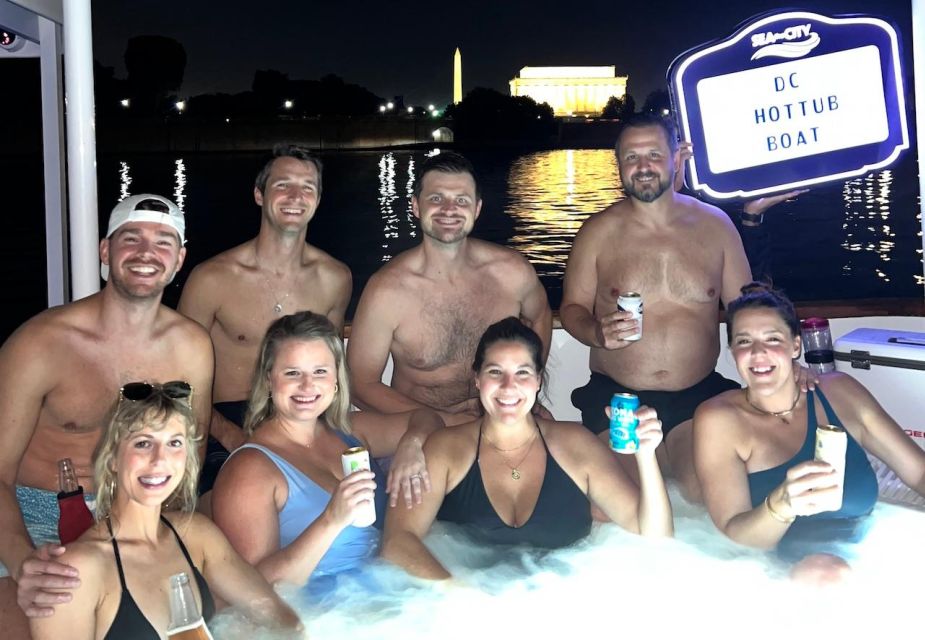 Washington DC: Hot Tub Boat Tours - Tour Highlights
