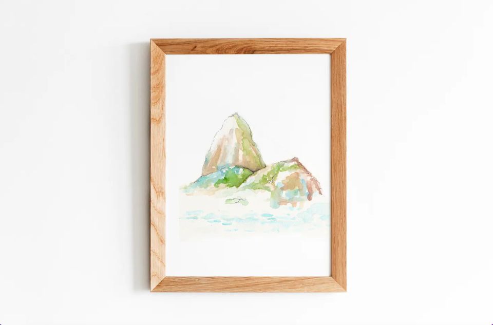 Watercolor Class With a View of Sugarloaf Mountain - Key Points