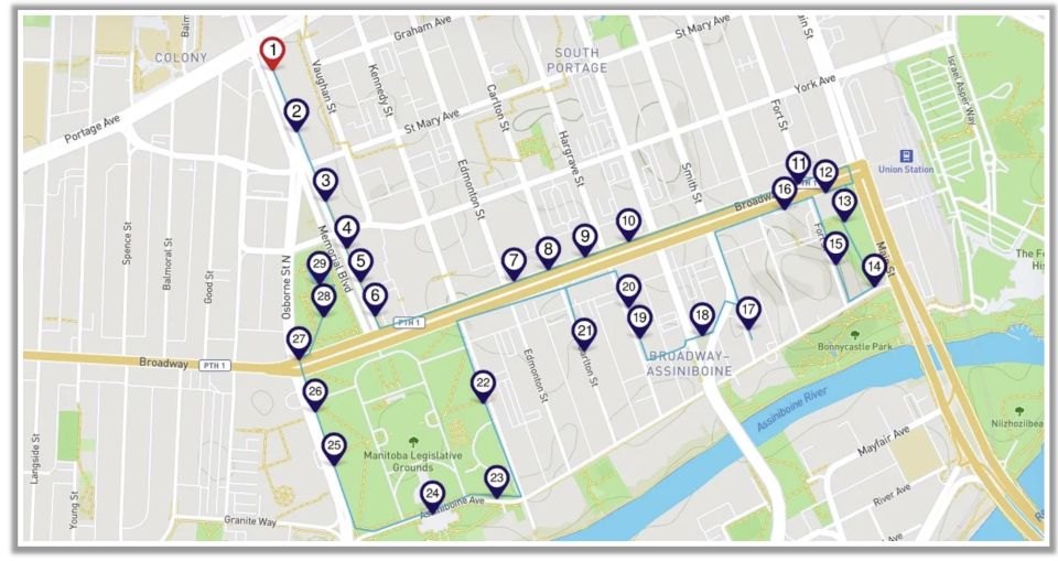Winnipeg: Wealthy Beginnings Audio Walking Tour - Key Points