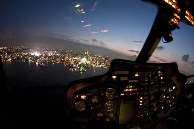 Yokohama: Private Night View Helicopter Tour - Key Points