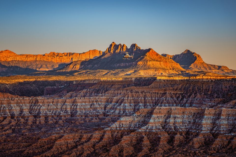 Zion National Park, Canaan Cliffs: Extended Helicopter Tour - Key Points