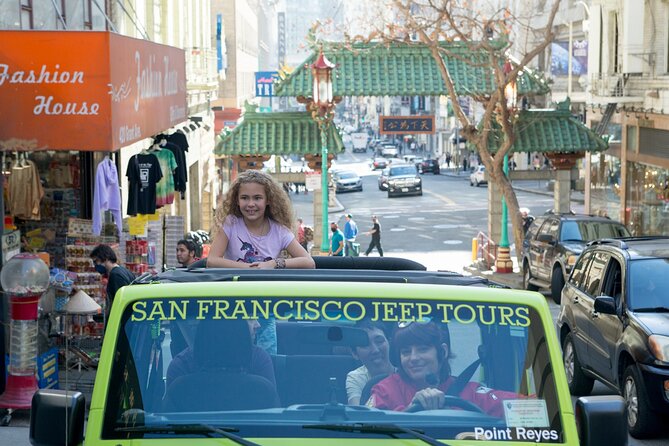 2 or 3 Hour Private Group San Francisco City Tour Open-air Jeep