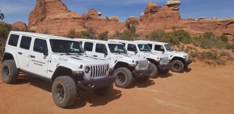 Afternoon Arches National Park 4×4 Tour