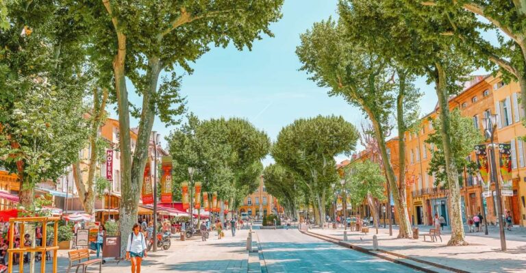Aix En Provence: Guided Driving Tour With Hotel Transfer