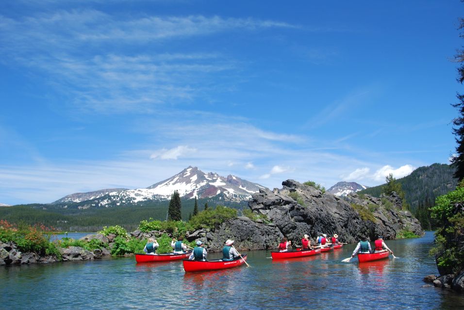 Bend: Half-Day Cascade Lakes Canoe Tour - Inclusions