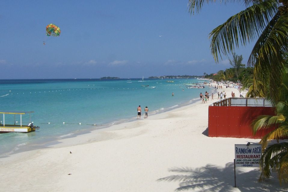 Blue Hole Mineral Spring, Rick’s Cafe & 7 Miles Beach Tour