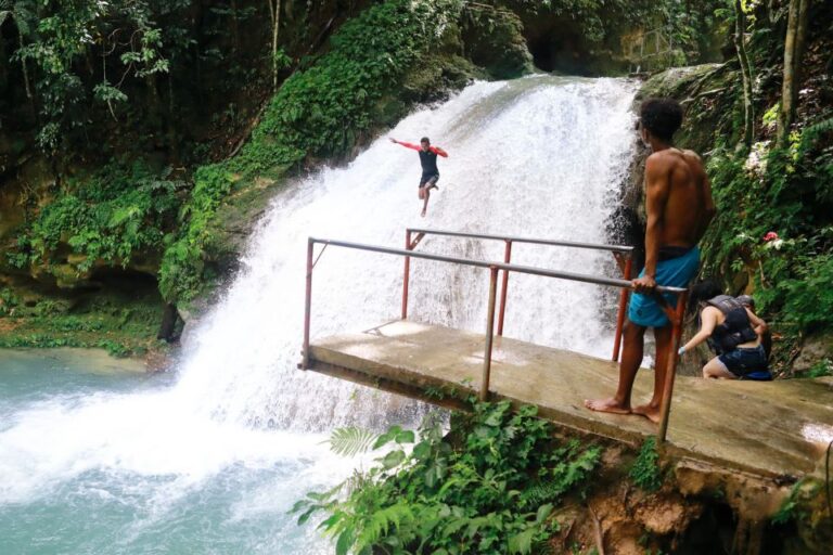 Blue Hole, Secret Falls, River Tubing With Private Transport