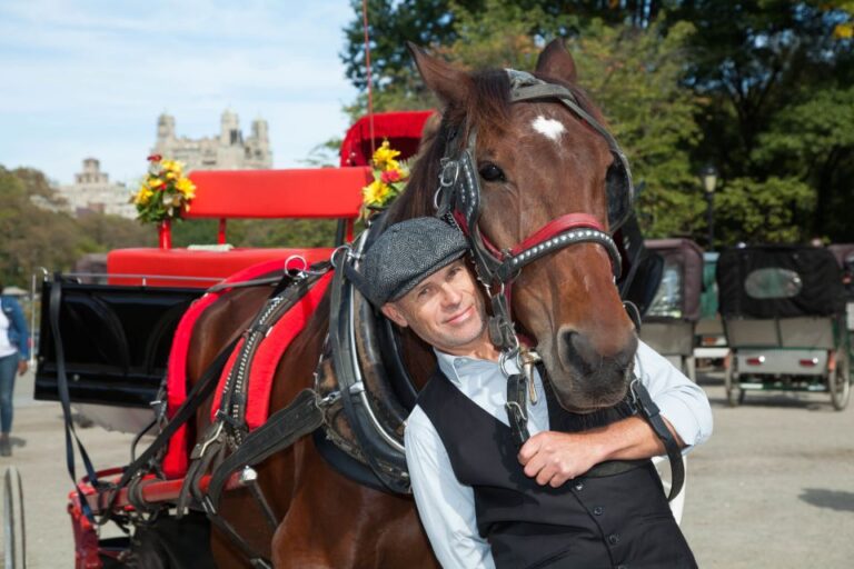Central Park: Short Horse Carriage Ride (Up to 4 Adults)