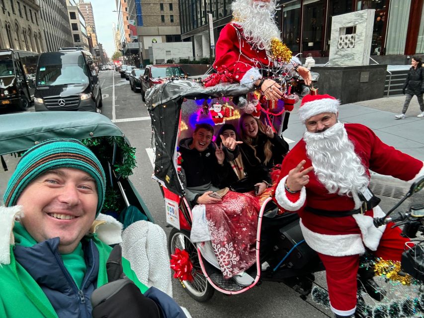 Christmas Lights And City Lights Pedicab Tour - Tour Details