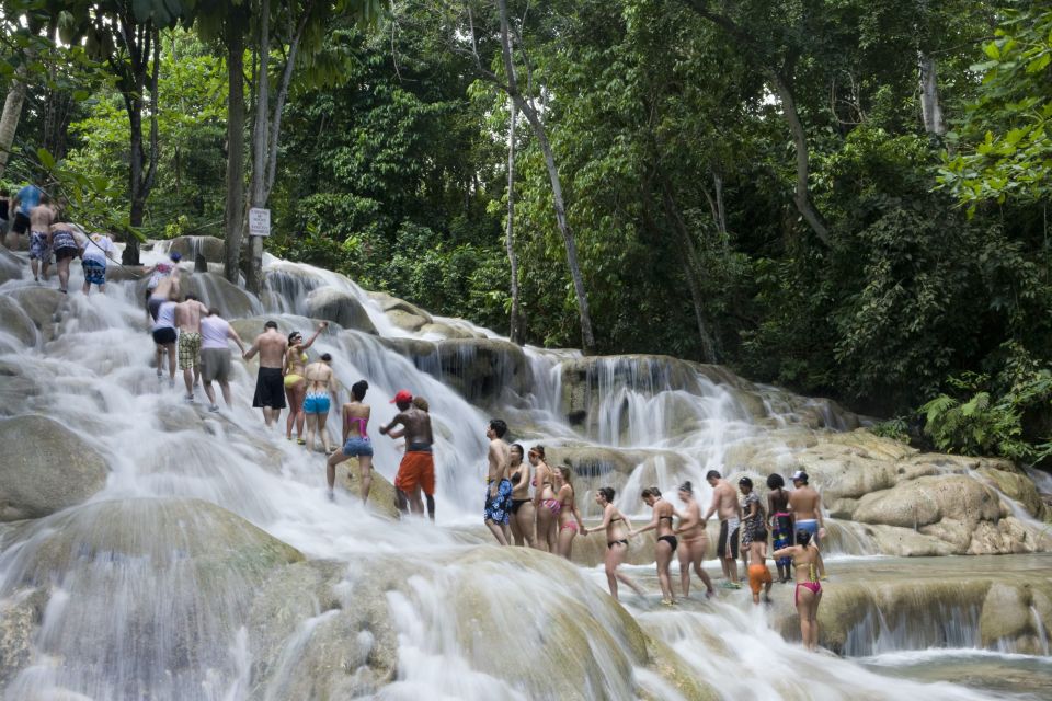 Dunn's River Falls, Margaritaville Beach and Shopping Tour - Dunns River Falls Experience