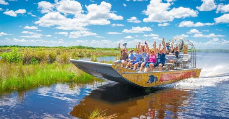 Everglades: Mangrove, Grassland Airboat Tours, & Boardwalk