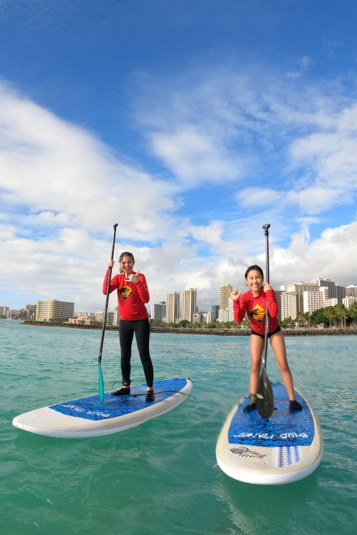 Family SUP: 1 Parent, 1 Child Under 13, and Others - Location and Activity Details