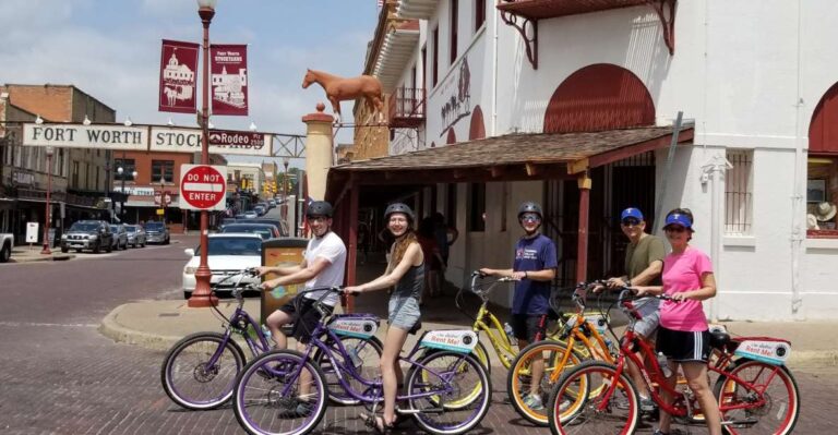 Fort Worth: Guided Electric Bike City Tour With BBQ Lunch