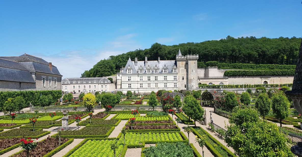 From Amboise: Villandry, Azay-le-Rideau & Winery